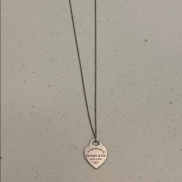 Tiffany Heart Tag Pendant - Picture 3 of 3